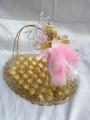 Home made chocolates - This is a home made chocolate basket, which looks appetising.