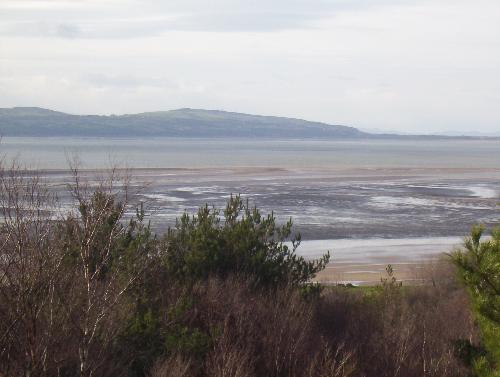 The Dee Estuary - A view of the Dee Estuary, taken from Caldy Hill, a well known beauty spot here on the Wirral