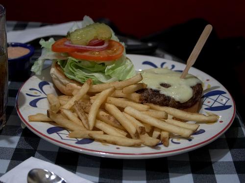burger - this is a burger