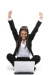 personal - lady raising hands