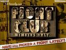 Fight Club Banner - Cooool Fight club banner!!!
