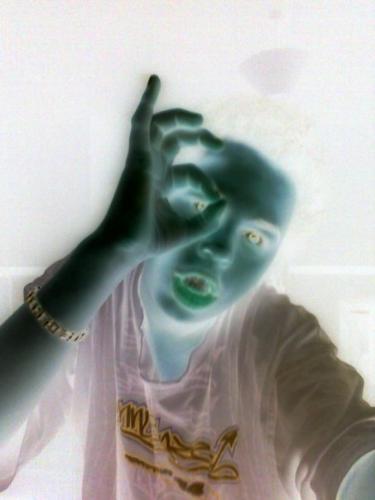 Lady Gaga - I was trying to do a lady gaga pose xD