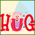 Hug - Hugging Teddy.... hugs the 'U'