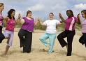 health - people doing exercise