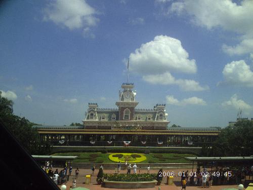 Disney World - Disney World from the train