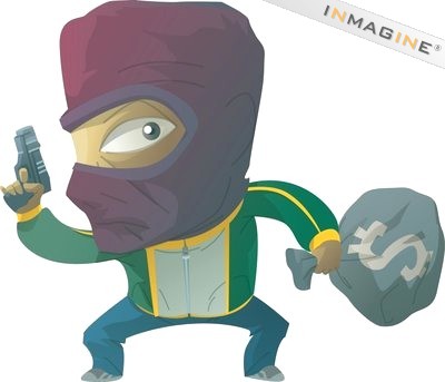 being robbed - crime is the biggest headache to all home owners.