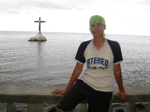 me - im at sunken cemetery.this is taken during our tour at camiguin island.