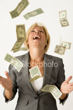 Dollars rain - Imagine how it'll be if there is Dollars rain