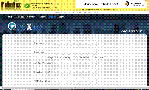 PalmBux Ad - I received 4 bonus ads from palmbux just now. Hurry! Check your account quick!