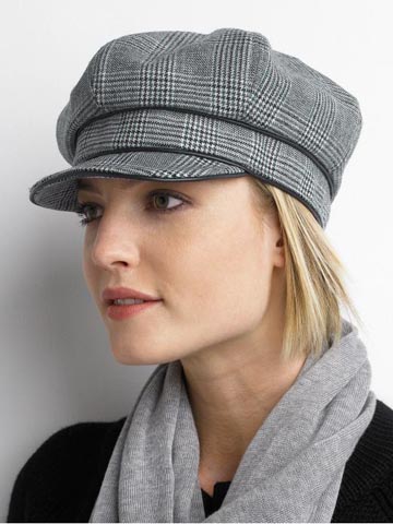 newsboy hat - funky hat that can go with almost anything