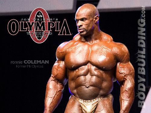 Ronnie Coleman - Non-human Ronnie Coleman 8X Mr. Olympia