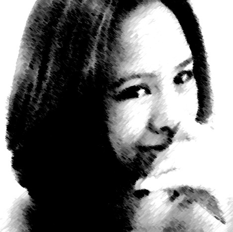 me! - This is a charcoaled portrait of mine. The picture was taken from my room. I edited it using Photoshop to make it more creative