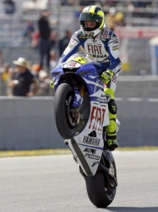 The Doctor - Valentino Rossi Alias the Doctor , pluri World Champion in the Moto GP 500 class, also number 46, He has now equaled the known World Champion GIACOMO AGOSTINI