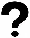 question and answers - a black color question mark
