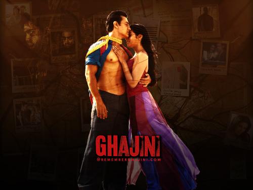 Ghajini - Aamir and Asin sexy