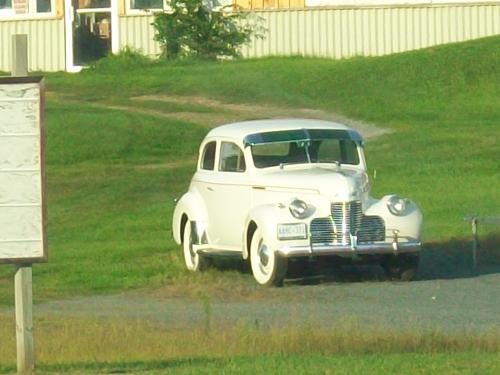 Old Car White - I took this in Havelock on the way to the cottage