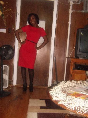 me! - About to go to church in one of my favorite outfits.