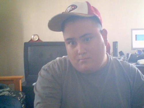 49er Cap - Me,Michael,wearing my niners hat,with out my glasses,have my contacts on.