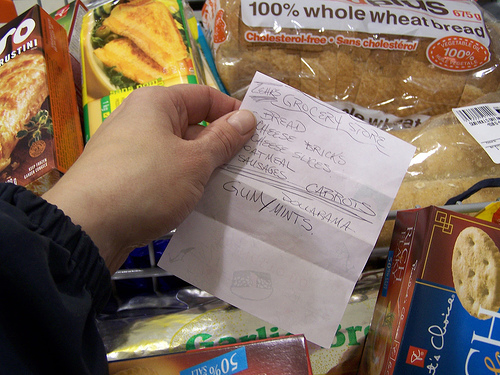 shopping list - managing your shopping expenses