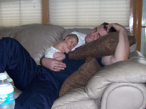 Me and Baby - Myself and my son Kenson