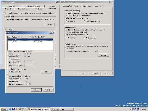 Virtual Memory - How to set Virtual Memory