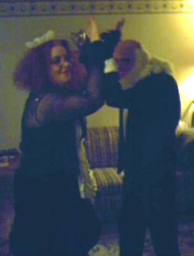 RHPs Elbow Sex - xfactor and i dressed up as riff raff and magenta to go see rocky horror picture show halloween weekend 2009