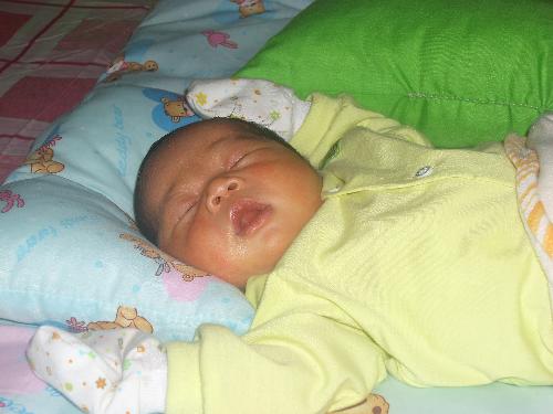 my baby - my newborn.