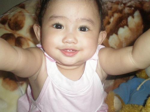 Simple pleasure, Simple Joy - She is alexaysabelle, the second daughter. she enjoys the presence of her mother, big sister and every she builds a loving relationships. The whole family love her soooo much...