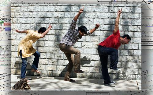 3 idiots - a bollywood movie wallpaper starring aamir khan