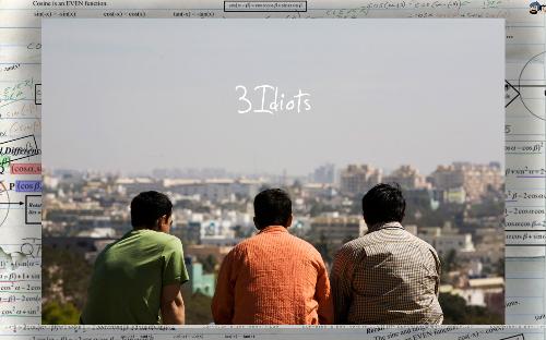 3 idiots - a bollywood movie wallpaper starring aamir khan