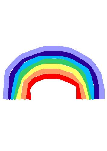 Rainbow - All colours are beautiful.
