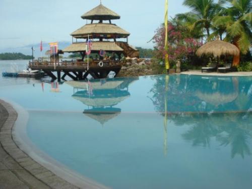 beach resort - beach resort with swimming pool, philippines