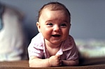 Smiling Baby - This is the image of the smiling baby