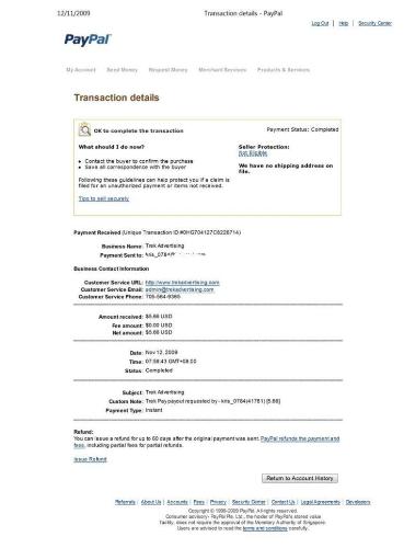 Trekpay PTC - Trekpay really pay...i just wish i have lot of referral.
