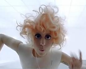 Lady gaga - creepy eyes