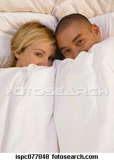 Winter months are good for cuddling - Looks like they don't want to come out from under those blankets