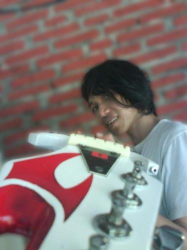 Me and My 'rock robot' - me and my best guitar 'rock robot'