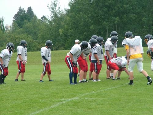 scrimmage - cold that day