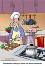 I love cooking - Cooking for myself is no problem, but I don't cook for others because I am not a good cook.