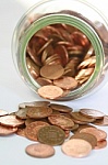 Counting the pennies - This is the photo of counting the pennies.