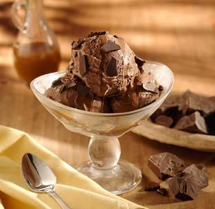 ice cream - its a chocolate ice cream