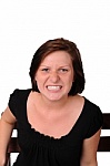 Women3 - This is the photo of the women showing her teeth.