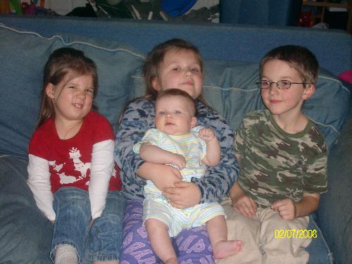 all my kids - All four of my children
