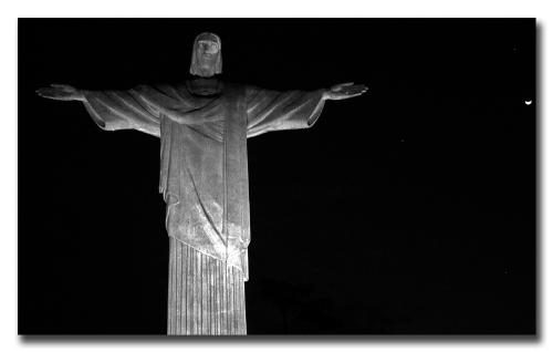 Jesus King of the Universe - It's a statue of Jesus King of the Universe.