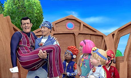 Lazy Town - Stephanie & Sportacus