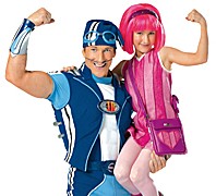 Nobody is Lazy On The Lazy Town :))) - Lazy Town - Stephanie and Sportacus