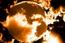 Sun exploding - this will happen in the future and the world will end