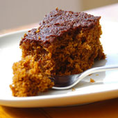 Ginger cake - This is the photo of the ginger cake