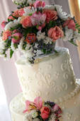 Wedding Cake3 - This is the image of the wedding cake close up shot.