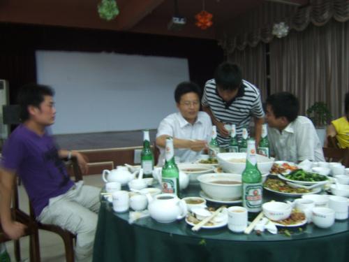 my teacher - the one in white is my teacher